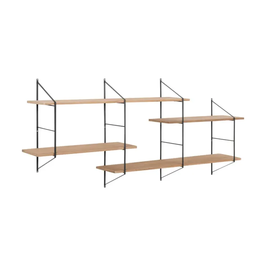 Wandrekken-Leen Bakker Wandrek Viki (dubbel) - lichtbruin - 79x25,5x191 cm