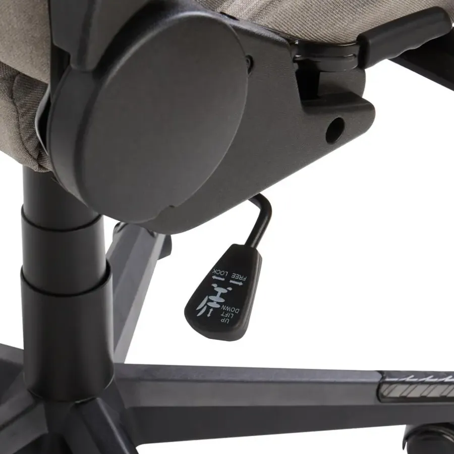Beliani WARRIOR - Gamestoel - Beige - Polyester
