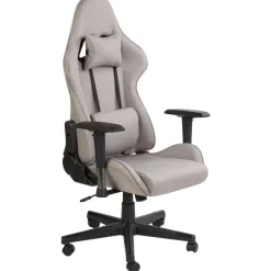 Beliani WARRIOR - Gamestoel - Beige - Polyester