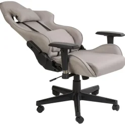Beliani WARRIOR - Gamestoel - Beige - Polyester