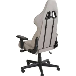 Beliani WARRIOR - Gamestoel - Beige - Polyester