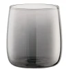 Leen Bakker Waterglas Ivy - grijs - 340 ml
