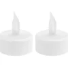 Kaarsen-Merkloos Waxinelichtjes - 24x stuks - LED - 4 cm