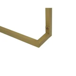 Beliani WESTPORT - Kaptafel - Wit - Metaal