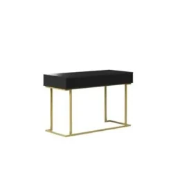 Kaptafels-Beliani WESTPORT - Kaptafel - Zwart - Metaal