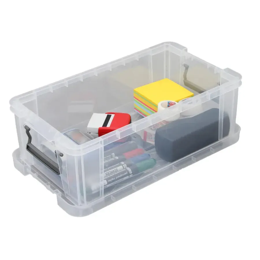Opbergboxen-Whitefurze Opbergbox - 5,8 liter - Transparant - 35 x 19 x 12 cm