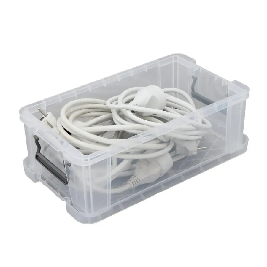 Opbergboxen-Whitefurze Opbergbox - 5,8 liter - Transparant - 35 x 19 x 12 cm