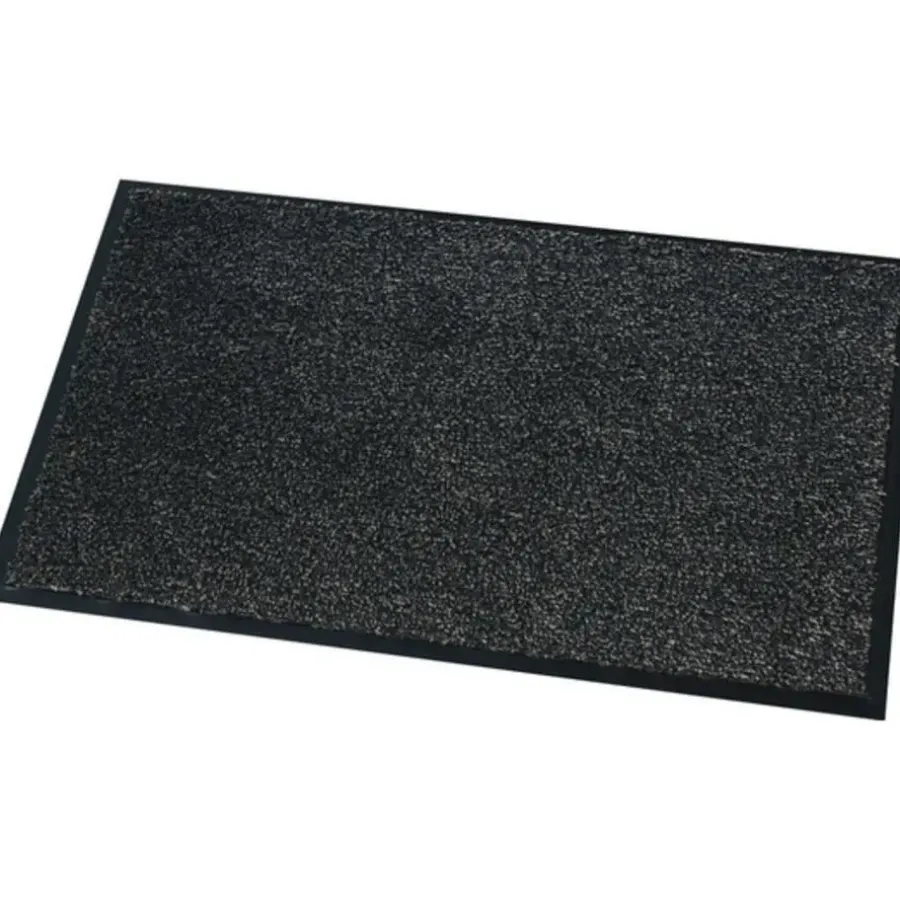 Deurmatten-Wicotex Deurmat - droogloopmat - antraciet grijs - 60 x 80 cm