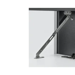 Loft24 Wisla - Badmeubel 80 cm 1-lade, 1 klep, 1 deur wit/grijs