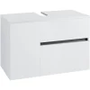 Loft24 Wisla - Badmeubel 80 cm 1-lade, 1 klep, 1 deur wit spaanplaat