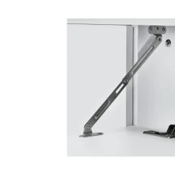 Loft24 Wisla - Badmeubel 80 cm 1-lade, 1 klep, 1 deur wit spaanplaat