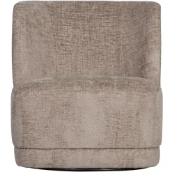 WOOOD Atty Draaifauteuil - Polyester - Zand - 75x74x65