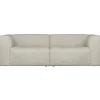 WOOOD Bean 3,5-Zits Bank - Melange - Naturel - 73x242x96