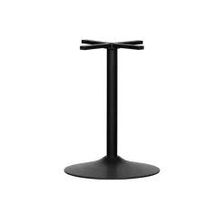 Tafelpoten-WOOOD Bistro Ronde Buisvoet - Metaal - Zwart - 72x54x54