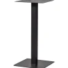 Tafelpoten-WOOOD Bistro Vierkante Bartafel Poot - Metaal - Zwart- 105x50x50