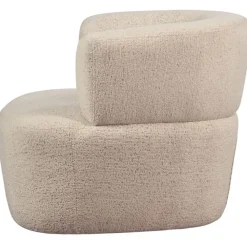 WOOOD Boris Fauteuil - Polyester - Warm Zand - 70x103x80