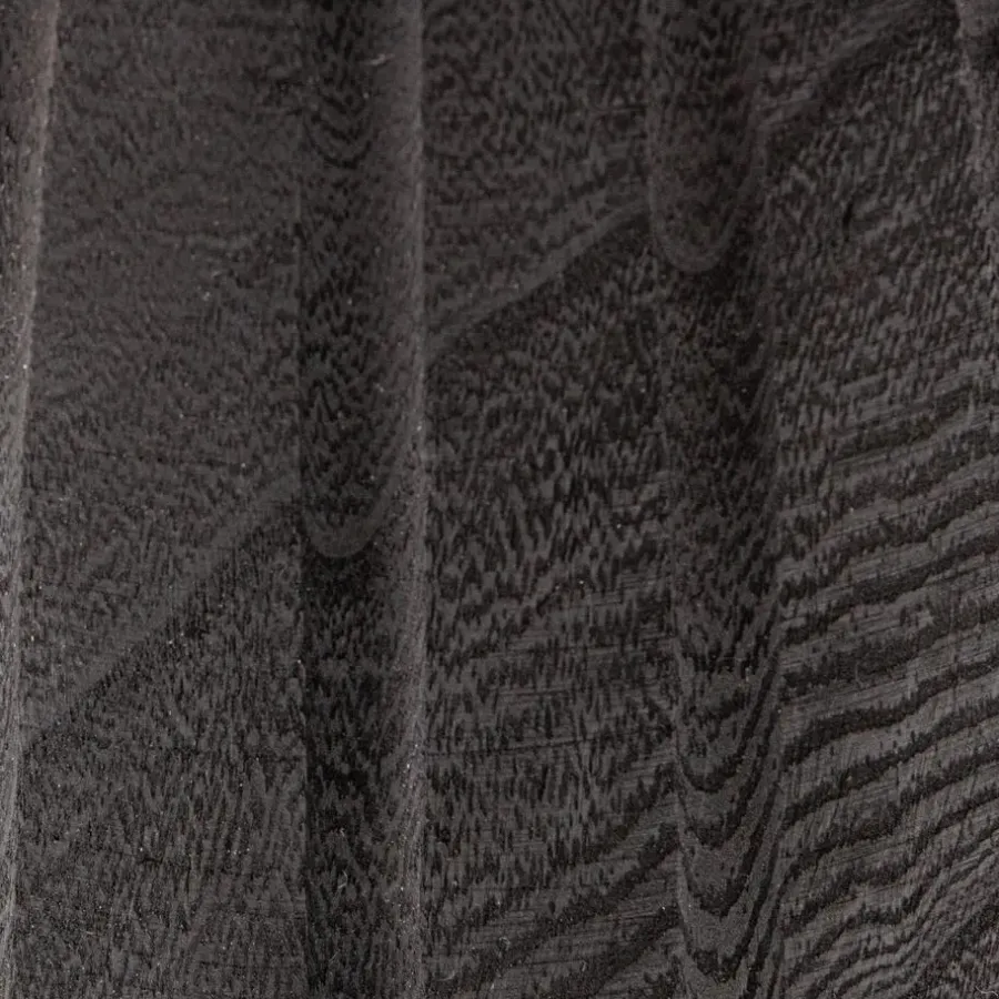 WOOOD Borre Kruk - Hout - Zwart - 40x28x28