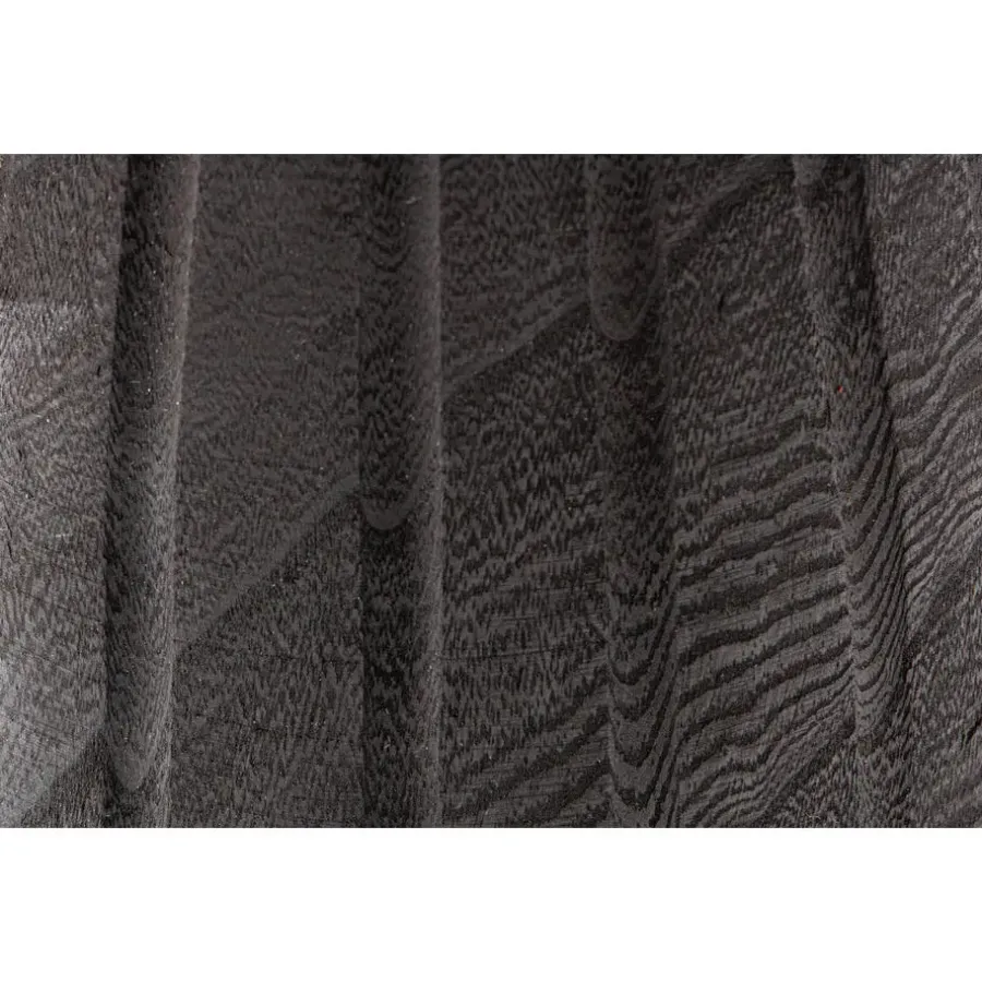WOOOD Borre Kruk - Hout - Zwart - 40x28x28