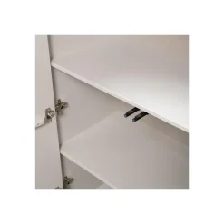 Wandkasten-WOOOD Cadiz Opbergkast - Grenen - Mist - 135x85x40