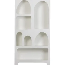 WOOOD Caz Vakkenkast - Plywood - Wit - 180x95x32