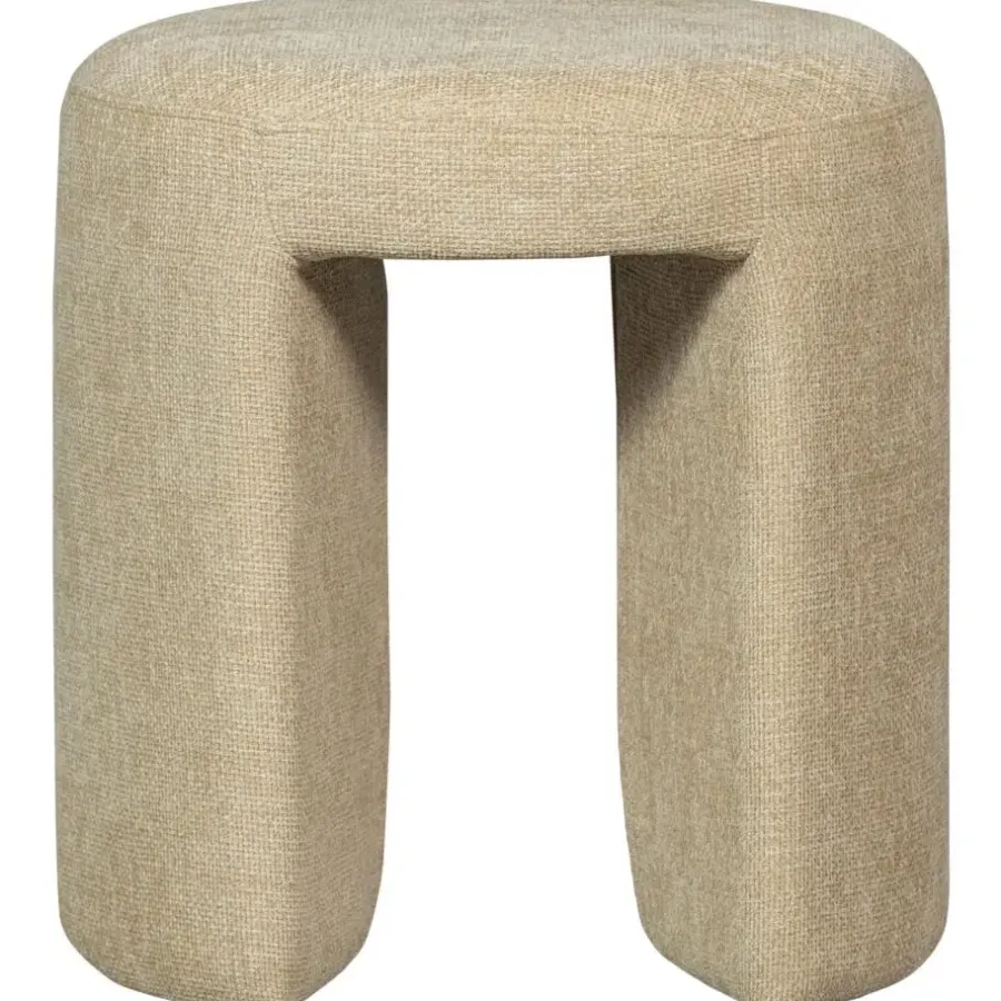 Krukjes-WOOOD Charlie Kruk - Chenille - Naturel - 47x45x45