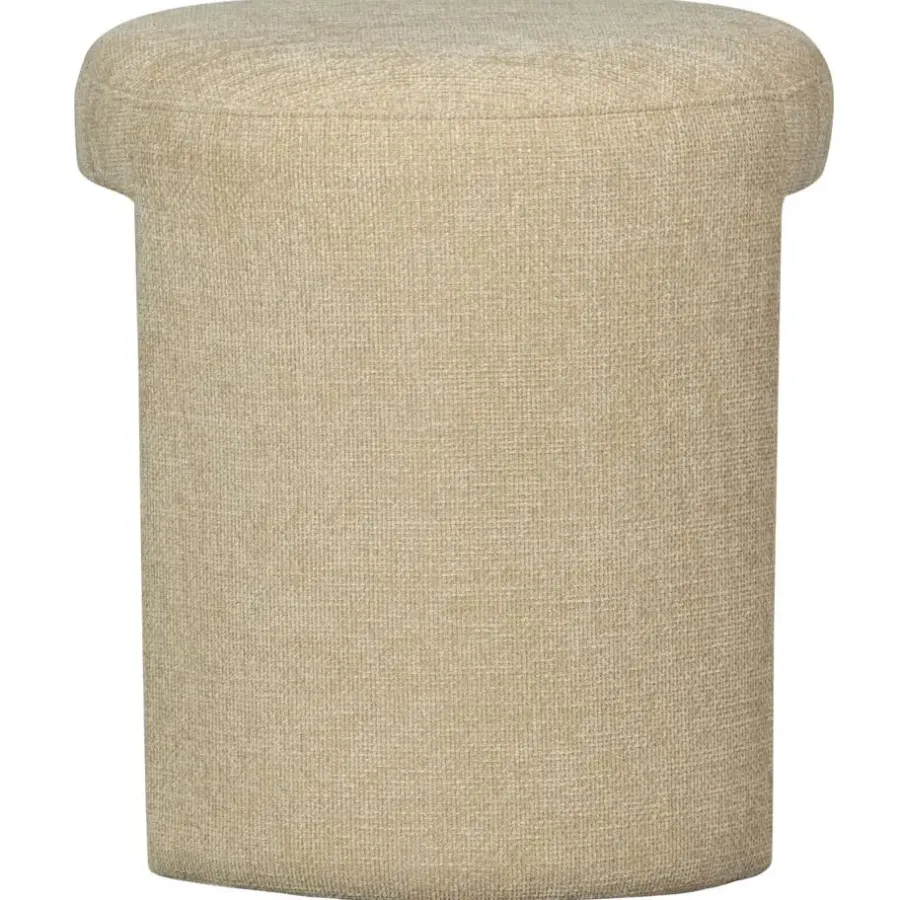 Krukjes-WOOOD Charlie Kruk - Chenille - Naturel - 47x45x45