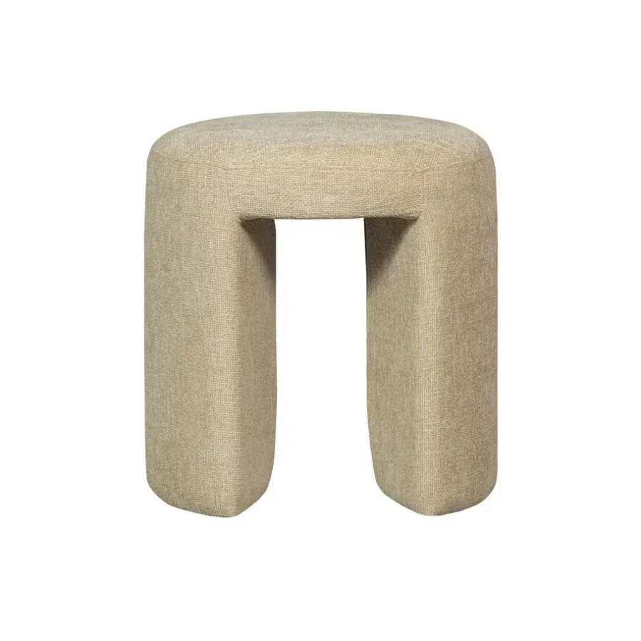 Krukjes-WOOOD Charlie Kruk - Chenille - Naturel - 47x45x45