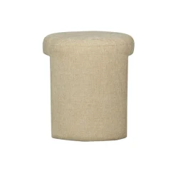 Krukjes-WOOOD Charlie Kruk - Chenille - Naturel - 47x45x45