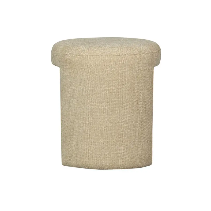Krukjes-WOOOD Charlie Kruk - Chenille - Naturel - 47x45x45