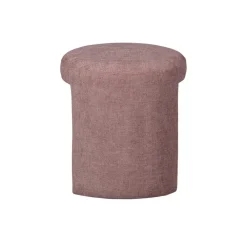 Krukjes-WOOOD Charlie Kruk - Chenille - Blush - 47x45x45