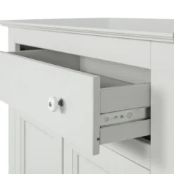 Wandkasten-WOOOD Eva Meidenkast - Grenen - Mist - 150x93x40