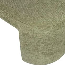 Bankjes-WOOOD Jacob Bankje - Chenille - Olive Green - 46x130x46