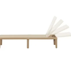 Ligbedden-WOOOD Jinte Ligbed Tuin - Kunststof - Zand - 29x55x191