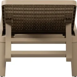 Ligbedden-WOOOD Jinte Ligbed Tuin - Kunststof - Zand - 29x55x191