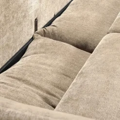 WOOOD Jonne 3-Zits Slaapbank - Chennile - Naturel - 92x233x105
