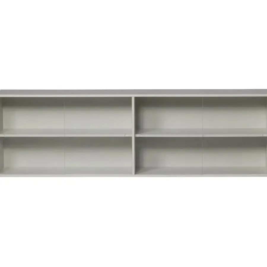WOOOD Klink Opzetkast - Grenen - Mist - 60x200x35