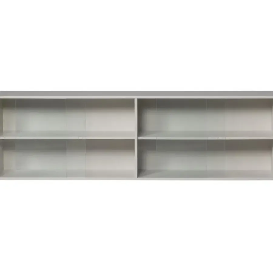WOOOD Klink Opzetkast - Grenen - Mist - 60x200x35