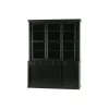 Buffetkasten-WOOOD Lagos Buffetkast - Grenen - Zwart - 214x166x48