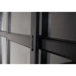 Buffetkasten-WOOOD Lagos Buffetkast - Grenen - Zwart - 214x166x48