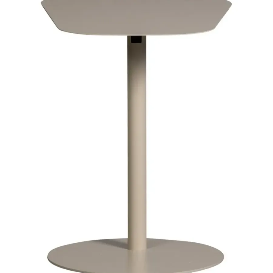 WOOOD Lia Bijzettafel - Metaal - Dust - 50x50x38