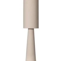 Tafellampen-BePureHome WOOOD Loft Tafellamp - Metaal/Bouclé - Naturel - 90xØ22 cm