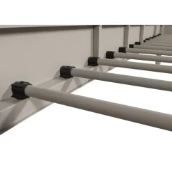 WOOOD Mata 1-Persoonsbed - Metaal - Zand - 90x208x95