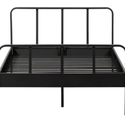 1-Persoons Bedden-WOOOD Mees Twijfelaar - Metaal - Zwart - 90X208X125