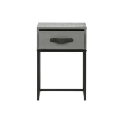 WOOOD Morris Nachtkast - Grenen - Leem - 52x35x35