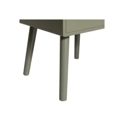 Nachtkastjes|Nachtkastjes-WOOOD Ozzy Nachtkastje Hout Warm Groen 53x36x30