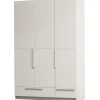 WOOOD Pure 3-deurs Hang/Legkast Splitdeur - Grenen - Dust - 215x142x60