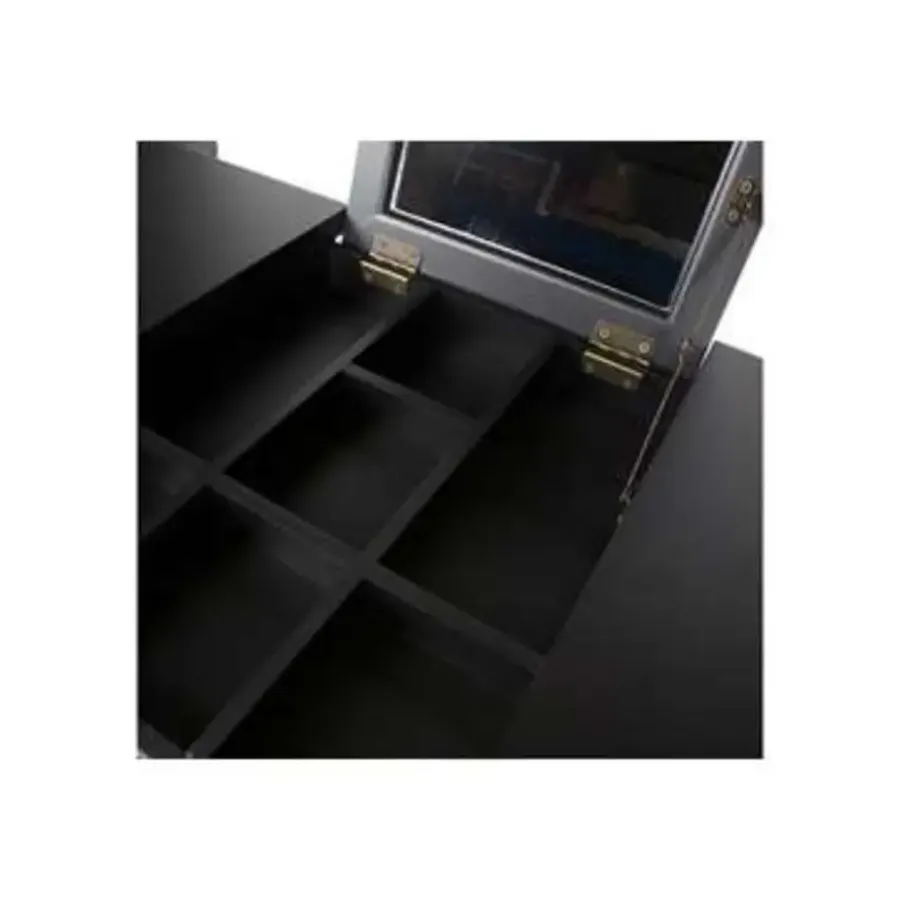 WOOOD Romy Hal/kaptafel - Hout - Zwart - 78x75x38