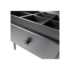 WOOOD Romy Hal/kaptafel - Hout - Zwart - 78x75x38