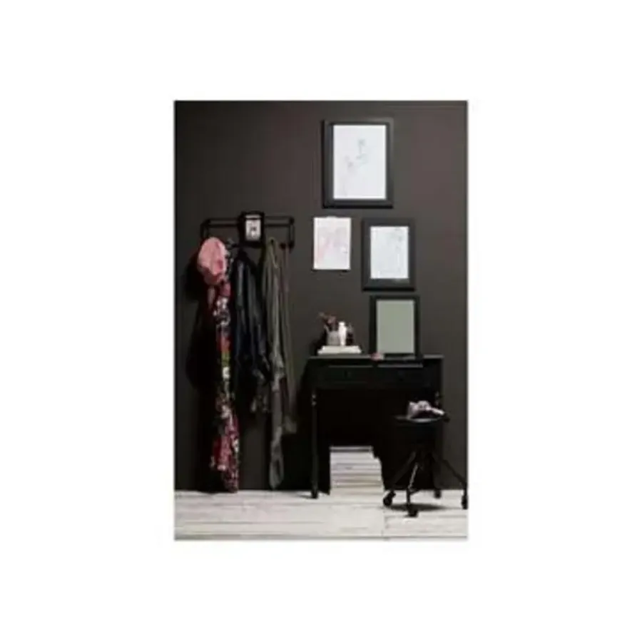 WOOOD Romy Hal/kaptafel - Hout - Zwart - 78x75x38