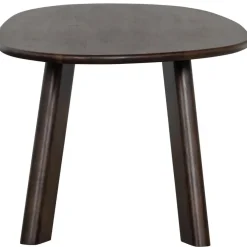 Ovale Eettafels-WOOOD Roundly Eetkamertafel - Mangohout - Walnoot - 76x200x100